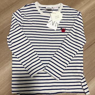 ザラキッズ(ZARA KIDS)のZARA baby ボーダーカットソー　110(Tシャツ/カットソー)