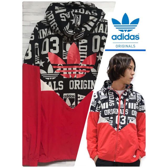 adidas  アディダス  オリジナルス　ナイロンパーカー