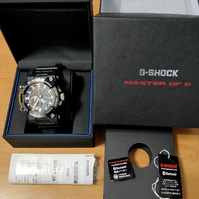 G-SHOCK(ジーショック)のNaoking様専用商品！GWF-A1000-1AJF 電波ソーラー 美品！ メンズの時計(腕時計(アナログ))の商品写真