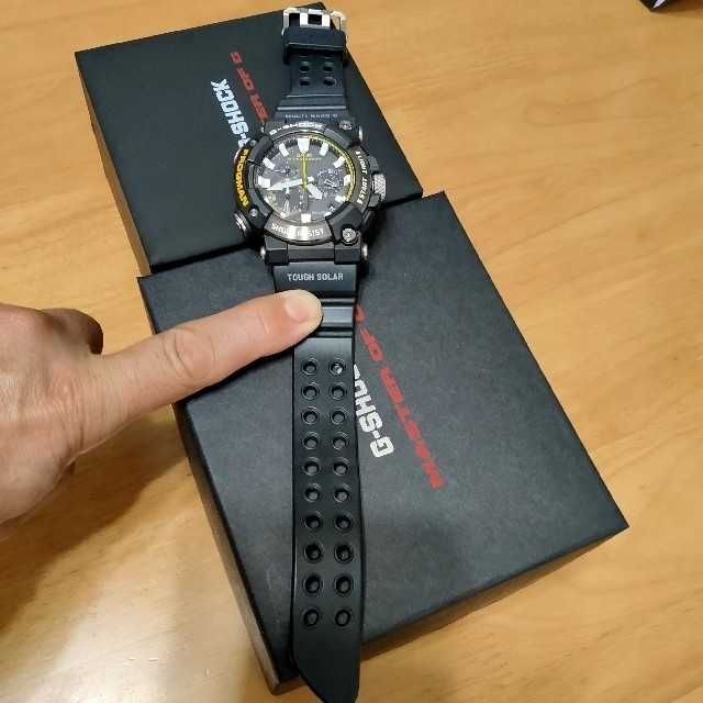G-SHOCK(ジーショック)のNaoking様専用商品！GWF-A1000-1AJF 電波ソーラー 美品！ メンズの時計(腕時計(アナログ))の商品写真