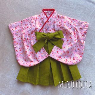 handmade baby HAKAMA 70-80cm(和服/着物)