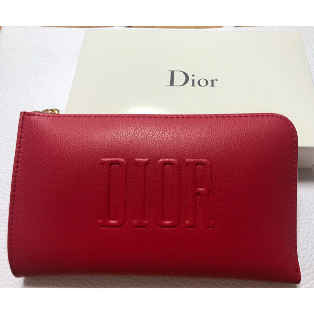 Christian Dior(クリスチャンディオール)の【新品未使用】Dior ディオール　ノベルティ　ポーチ レディースのファッション小物(ポーチ)の商品写真