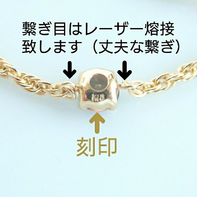 mocha.様専用 k18リング アンダリュサイト 喜平チェーンリング 18k