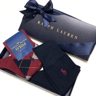 ポロラルフローレン(POLO RALPH LAUREN)の＊あや様 専用＊ メンズ 新品 ラルフローレン ビジネスソックス 2組(ソックス)