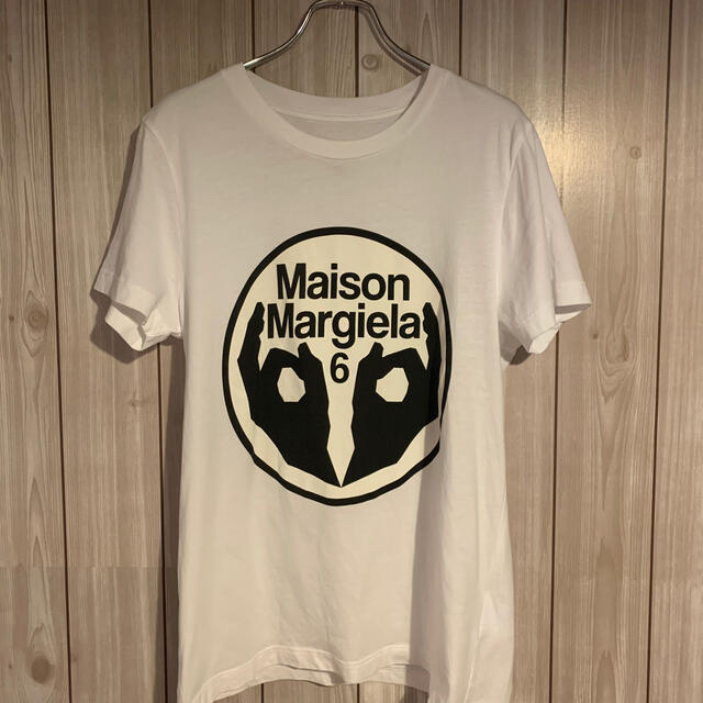 MM6/MaisonMargiela  6バーシティパッチロゴTシャツ