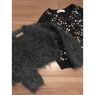 ザラキッズ(ZARA KIDS)の女の子　カーディガン　2枚セット　100　3歳　(カーディガン)