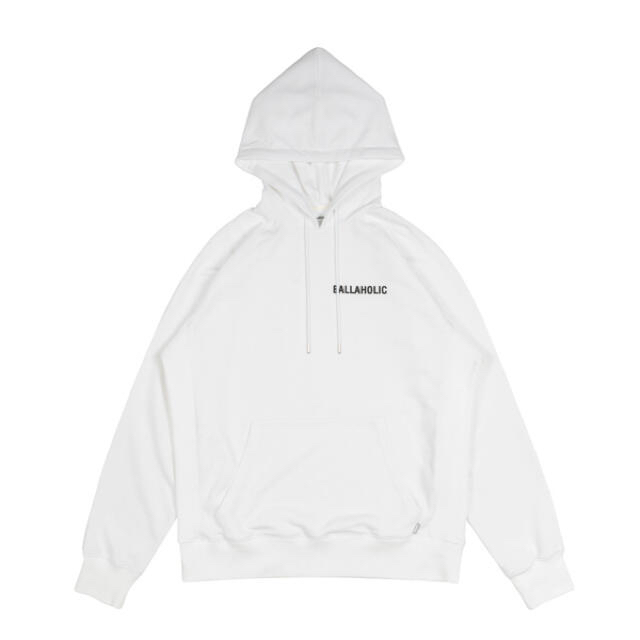 【美品】BALLAHOLIC Hoodie (white) XL メンズのトップス(パーカー)の商品写真