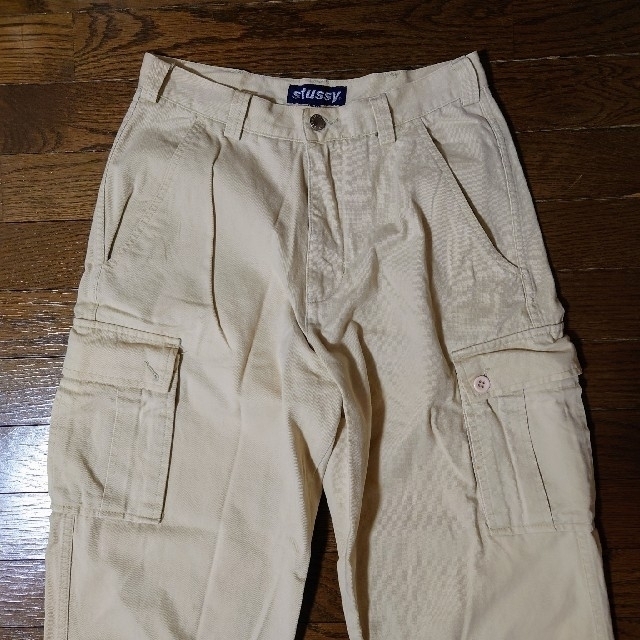 ステューシー　カーゴパンツ　３０インチ　古着　９０s　OLD STUSSY