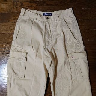 STUSSY - ステューシー カーゴパンツ ３０インチ 古着 ９０s OLD