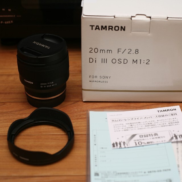 ほぼ未使用 Tamron タムロン 20mm F2.8