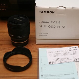タムロン(TAMRON)のほぼ未使用 Tamron タムロン 20mm F2.8 (レンズ(単焦点))