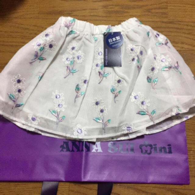 ANNA SUI mini(アナスイミニ)のアナスイミニスカート キッズ/ベビー/マタニティのキッズ服女の子用(90cm~)(スカート)の商品写真