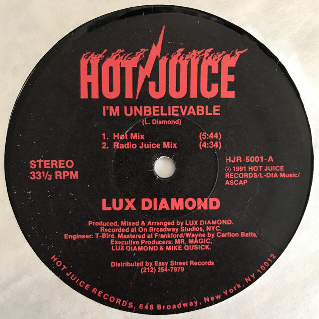 Lux Diamond - I'm Unbelievable