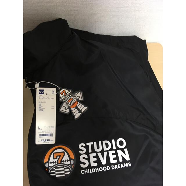 三代目 J Soul Brothers(サンダイメジェイソウルブラザーズ)の【定価以下】GU × STUDIO SEVEN STUDIO SEVEN 黒 メンズのジャケット/アウター(Gジャン/デニムジャケット)の商品写真