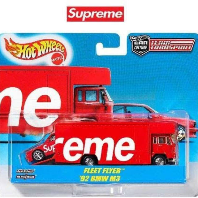 Supreme(シュプリーム)の【新品】Supreme Hot Wheels Fleet Flyer BMW エンタメ/ホビーのおもちゃ/ぬいぐるみ(ミニカー)の商品写真