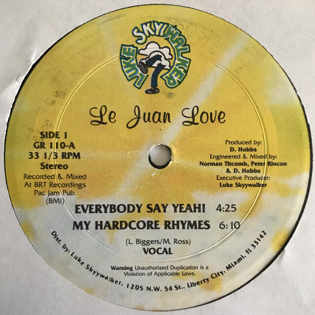 Le Juan Love - My Hardcore Rhymes