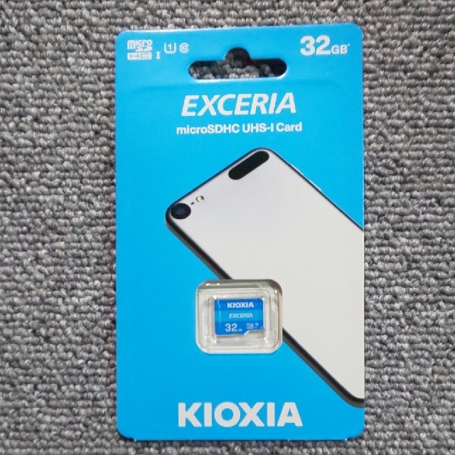 東芝(トウシバ)のKIOXIA microSDカード 32GB スマホ/家電/カメラのスマートフォン/携帯電話(その他)の商品写真