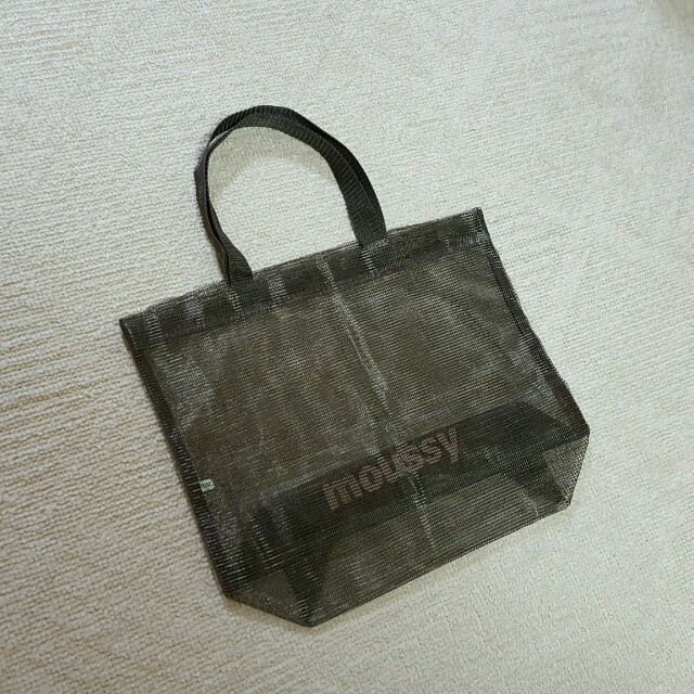 moussy(マウジー)のmoussy♥メッシュトート(ブラウン) レディースのバッグ(トートバッグ)の商品写真