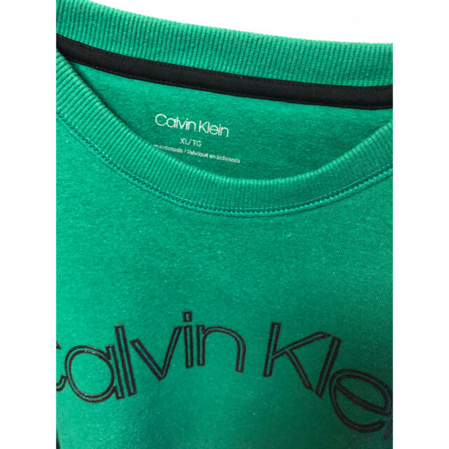 Calvin Klein(カルバンクライン)の希少サイズ　カルバンクライン　スウェット メンズのトップス(スウェット)の商品写真