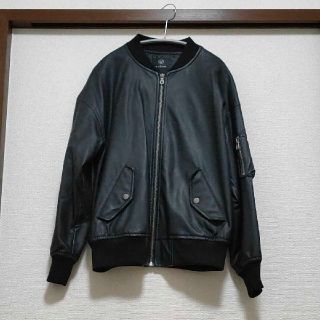 ダブルクローゼット(w closet)のW closet フェイクレザーブルゾン(ブルゾン)