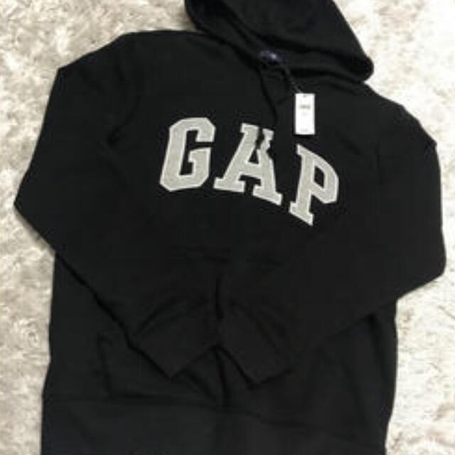 GAP - 送料無料 新品 GAP パーカー 黒 ブラック Sサイズの通販 by pi