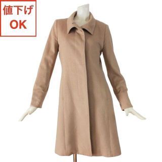 ルスーク(Le souk)のルスーク カシミヤ100％ コート 36 レディース S tqe ★美品★(ロングコート)