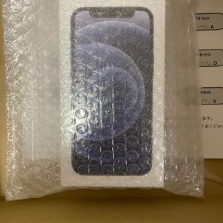 アイフォーン(iPhone)の新品未使用 iPhone 12 mini 64GB SIMフリー白ロムブラック (スマートフォン本体)