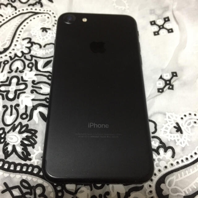 Apple(アップル)のiphone 7 256GB BLACK DOCOMO スマホ/家電/カメラのスマートフォン/携帯電話(スマートフォン本体)の商品写真