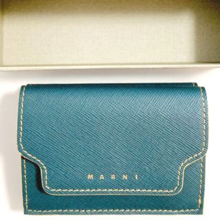 マルニ(Marni)のMARNI   TRUNK  トリフォールドウォレット(財布)