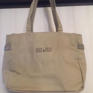 エル(ELLE)の美品 ELLE トートバッグ(ショルダーバッグ)