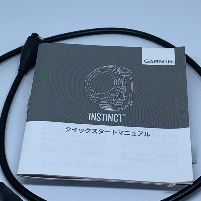 GARMIN(ガーミン)のタツ様　Garmin instinct ガーミン インスティンクト　used メンズの時計(腕時計(デジタル))の商品写真