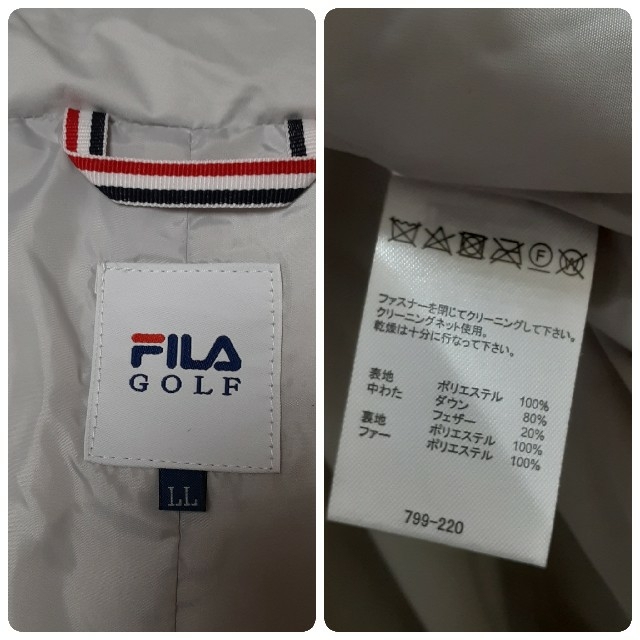 FILA(フィラ)の【未使用タグ付き】FILA GOLF ダブルファスナーダウン レディースのジャケット/アウター(ダウンコート)の商品写真