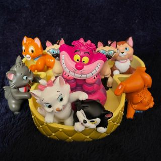 ディズニー 猫キャラクター フィギュア(キャラクターグッズ)