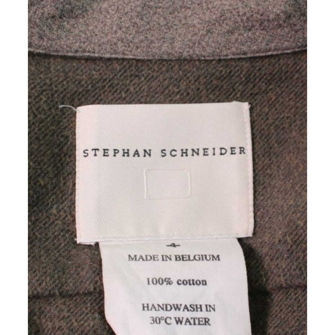 STEPHAN SCHNEIDER カジュアルシャツ 4(S位) カーキ