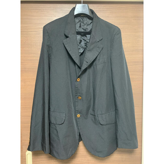 COMME des GARCONS HOMME PLUS(コムデギャルソンオムプリュス)のCommedesGarconshommeplus ポリエステル縮絨ジャケット メンズのジャケット/アウター(テーラードジャケット)の商品写真