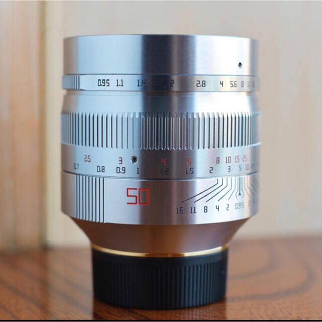 ★極美品 TTArtisan 銘匠光学 50mm F0.95 シルバー