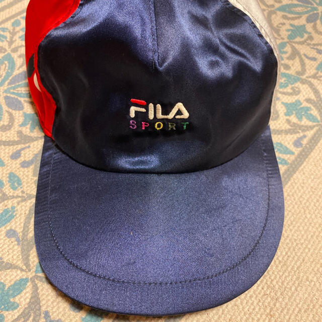 FILA(フィラ)のFILA キャップ　ナイロン　レア メンズの帽子(キャップ)の商品写真