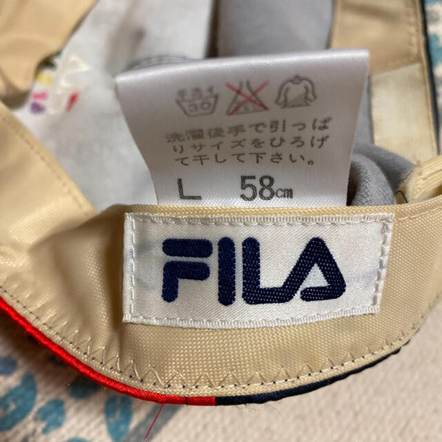 FILA(フィラ)のFILA キャップ　ナイロン　レア メンズの帽子(キャップ)の商品写真