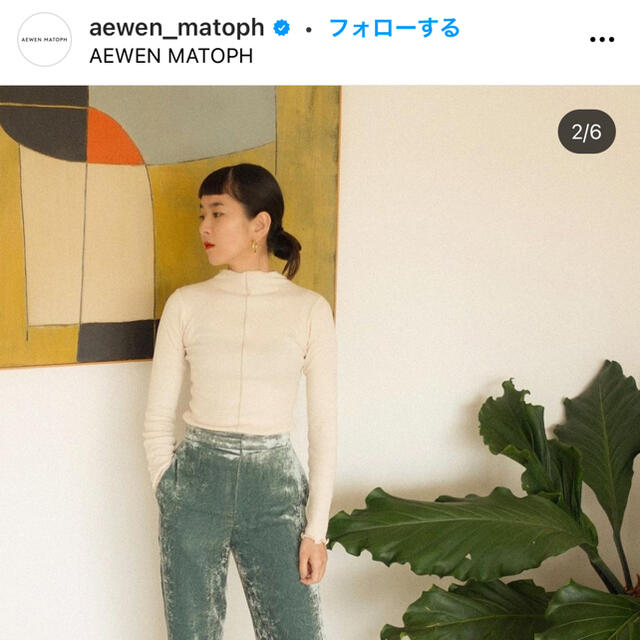 AEWEN MATOPH×dodo カットソー