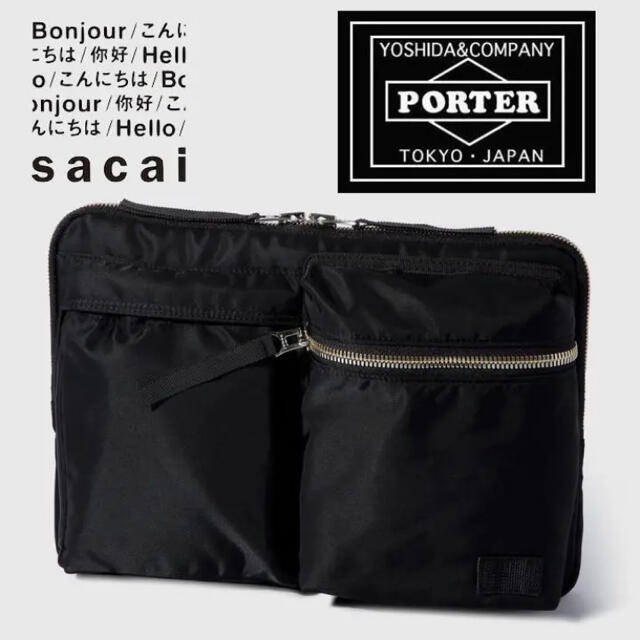 バッグSACAI X PORTER ラップトップ ポーチ