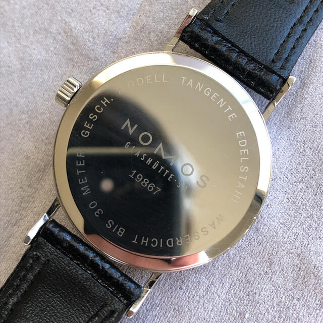 美品　OH済　Nomos ノモスタンジェント TAN171W1 手巻き