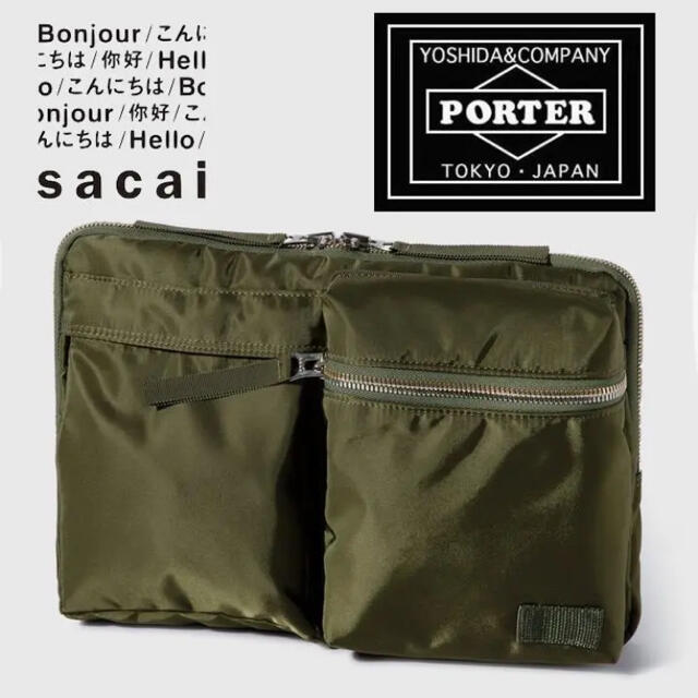 SACAI X PORTER ラップトップ ポーチ