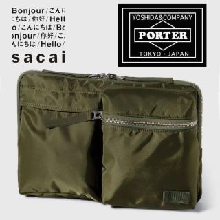 サカイ(sacai)のSACAI X PORTER ラップトップ ポーチ(その他)