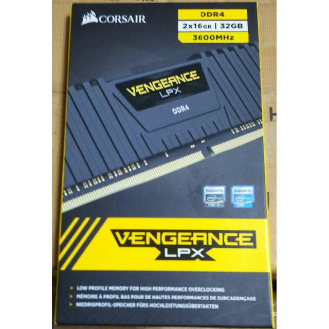 2【新品・未開封】Corsair VENGEANCE LPX DDR4 3600