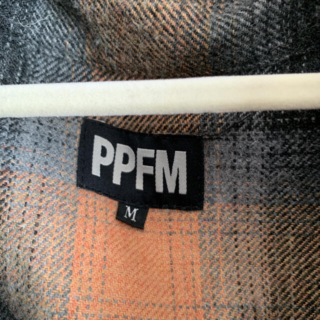 PPFM(ピーピーエフエム)のネルシャツ　ボア　チェックシャツ  メンズのトップス(シャツ)の商品写真