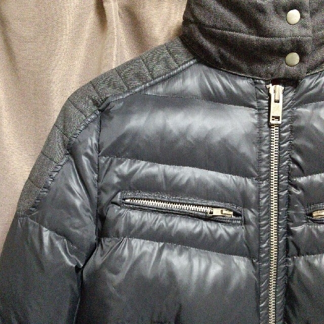 DIESEL ダウンジャケット ブラック S size ライトダウン | mawadgroup.com