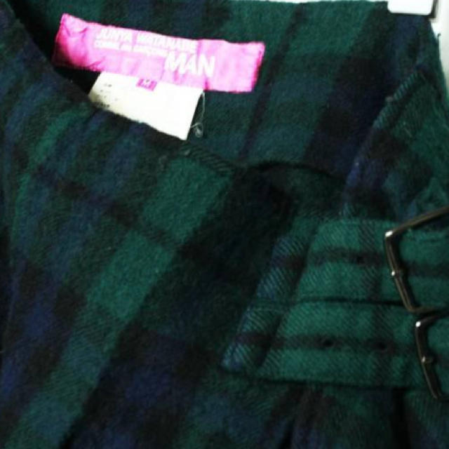 COMME des GARCONS(コムデギャルソン)のジュンヤワタナベピンクチェックスカート レディースのスカート(ひざ丈スカート)の商品写真
