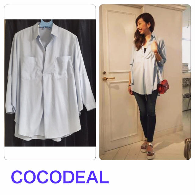 COCO DEAL(ココディール)のCOCODEAL♡Bigシャツ レディースのトップス(シャツ/ブラウス(長袖/七分))の商品写真