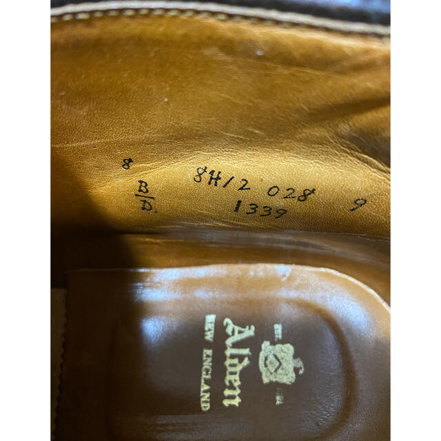 Alden(オールデン)のナッカン様専用　オールデン チャッカブーツ 1339 8D #8 メンズの靴/シューズ(ドレス/ビジネス)の商品写真