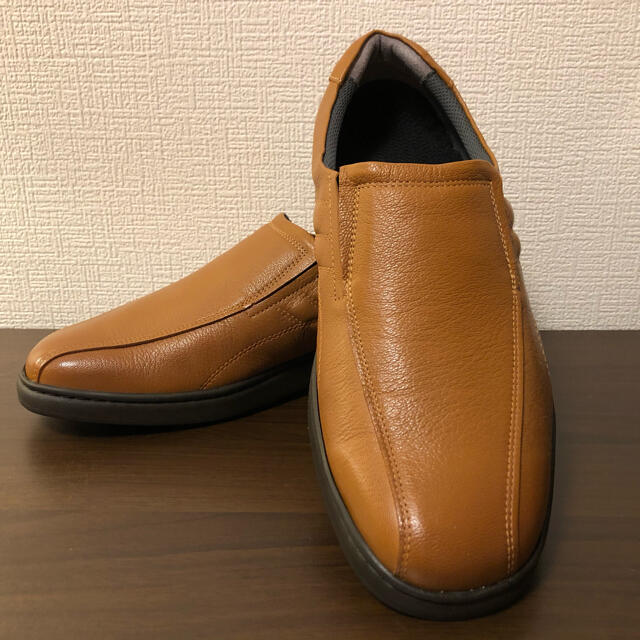カジュアルシューズ ソフト牛革健康シューズ
